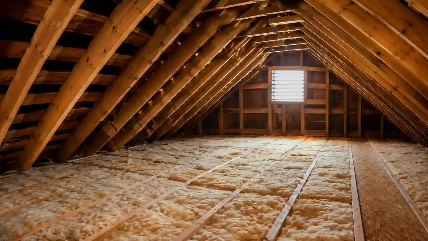 Attic & insulation — Home Inspectors Rochester MN